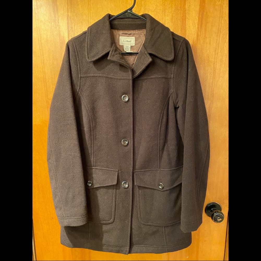 L.L.Bean Wool Thinsulate Coat